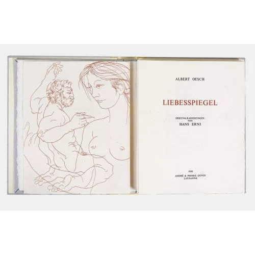 Hans Erni — Albert Oesch: "Liebesspiegel".