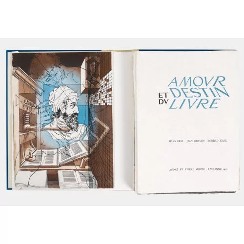 Hans Erni — "Amour et Destin du Livre".