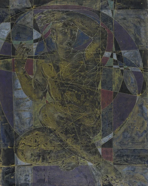 Hans Erni — Sitzender Akt, 1959