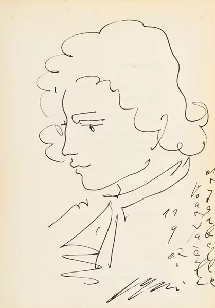 Hans Erni — Portrait de femme, 2007