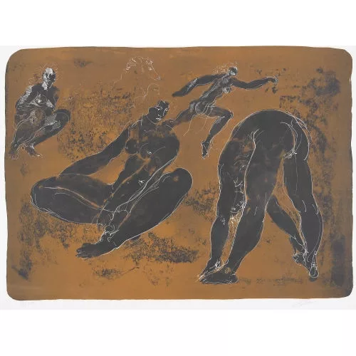 Hans Erni — "Gymnasten und Pferd".