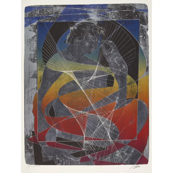 Hans Erni — "Sich Besinnender".