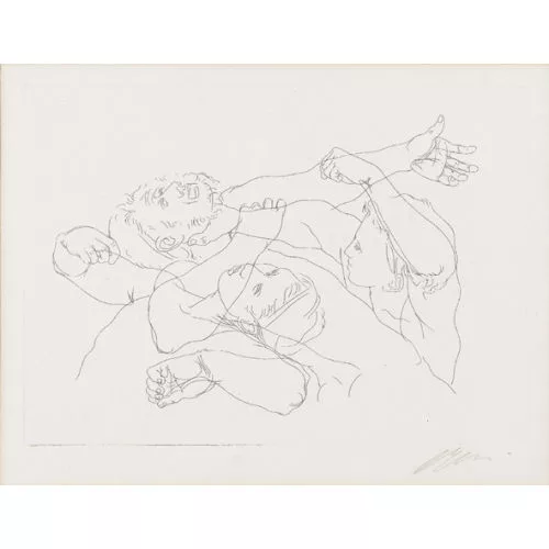 Hans Erni — Szene aus König Oedipus.