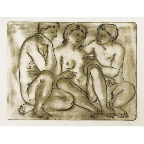 Hans Erni — "Diskussion".