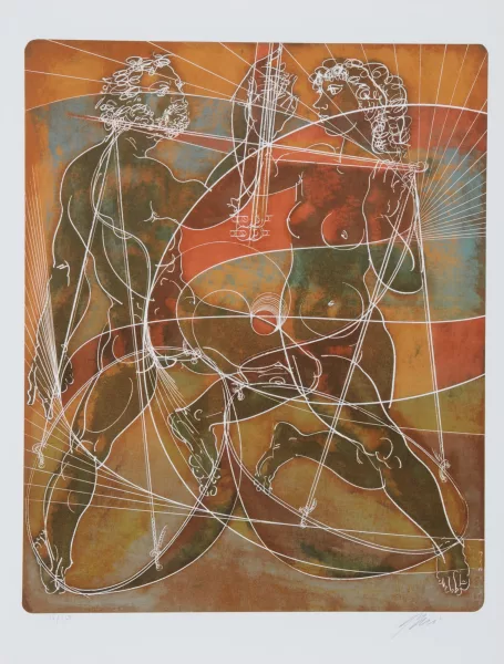 Hans Erni — Mappe. Tierkreiszeichen, 1980