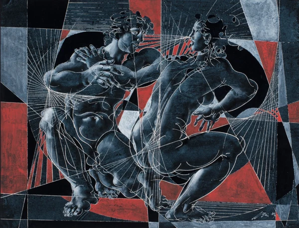 Hans Erni — Dialektik des privaten und sozialen Triebes und Engagements, 1987