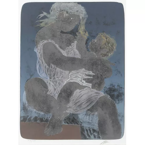 Hans Erni — Mutter und Kind.