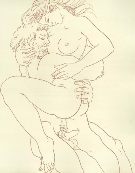 Hans Erni — Oesch, A., Liebesspiegel. 1980