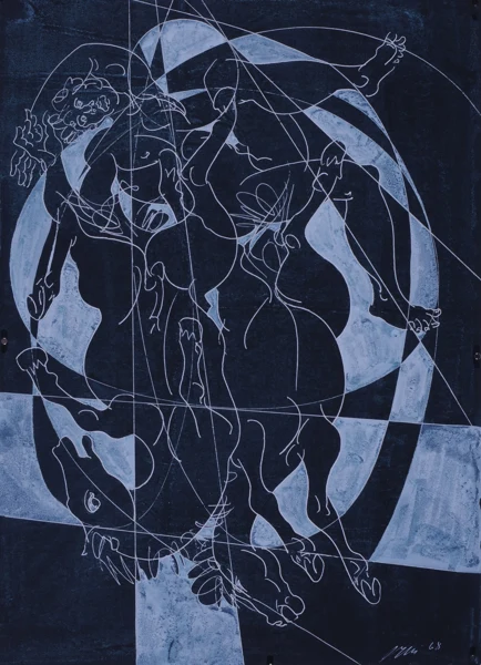 Hans Erni — Phaetons Sturz II, 1968