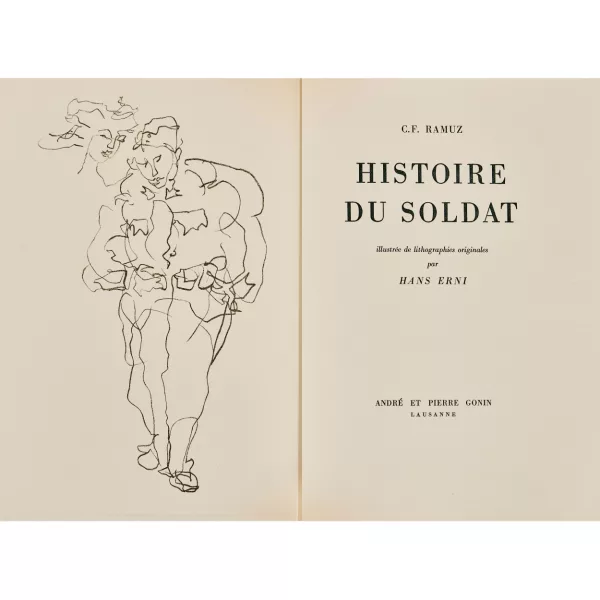 Hans Erni — Charles Ferdinand Ramuz: "Histoire du Soldat".