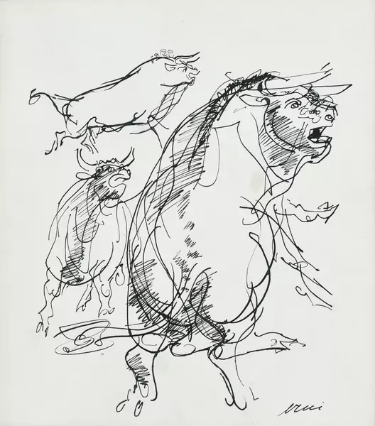 Etude de taureau