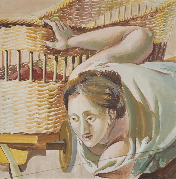 Hans Erni — Entwurf für "Mutter und Kind", ca. 1941