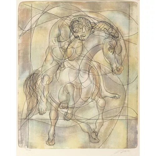 Hans Erni — "Reiter".
