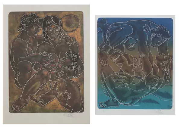 Hans ERNI (1909-2015), ensemble de deux lithographies — DognyAuction