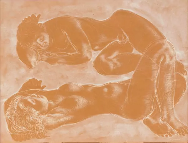 Couple de nus