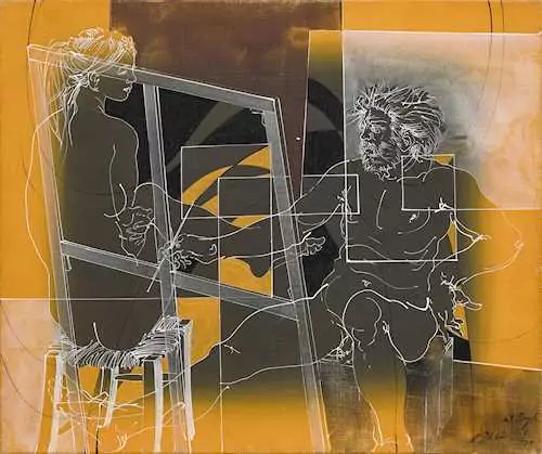 HANS ERNI — Maler und Modell. 1971. — Koller Auktionen