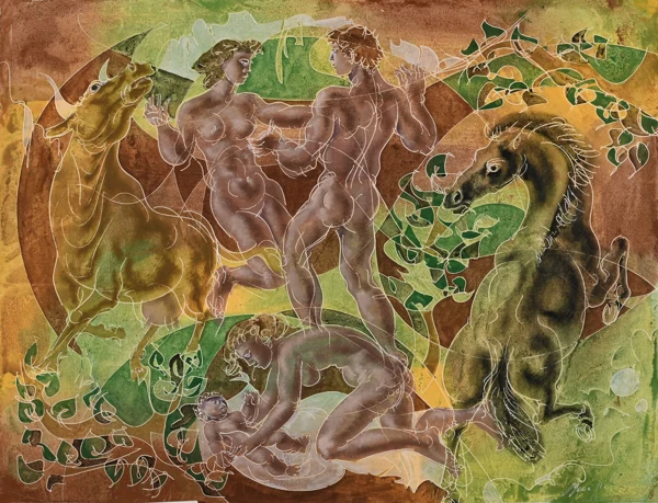 Hans Erni — Ohne Titel, 1991