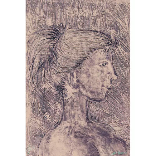 Hans Erni — Junges Mädchen.