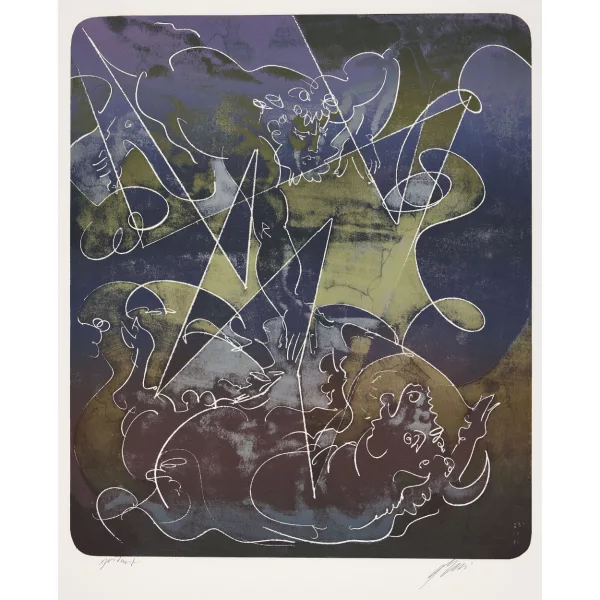 Hans Erni — "Blitz und Donner".