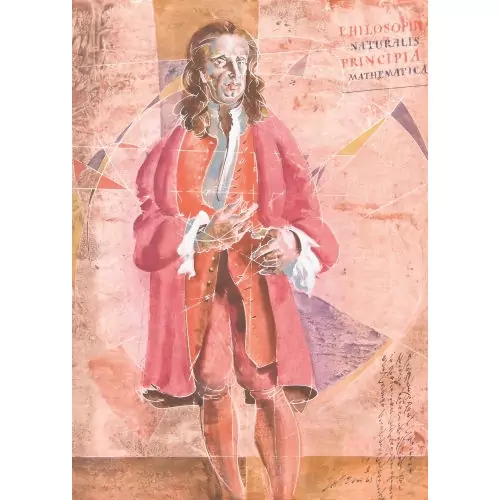 Porträt von Isaac Newton