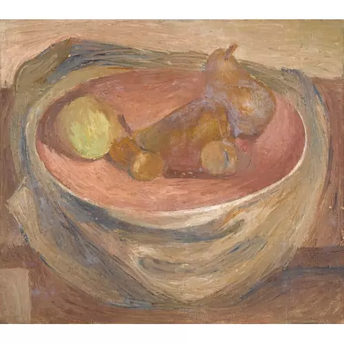 Stillleben mit Früchteschale