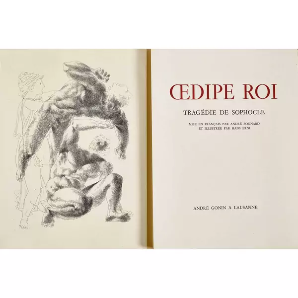"Oedipe Roi. Tragédie de Sophocle"