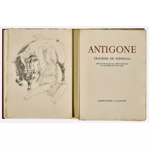 "Antigone" und "Oedipe Roi", "Tragédie de Sophocle"