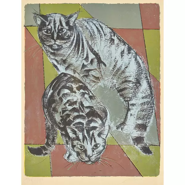 "Zwei Katzen"
