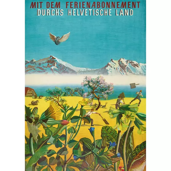 "Mit dem Ferienabonnement durchs helvetische Land"