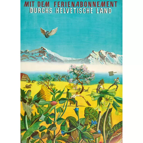 "Mit dem Ferienabonnement durchs helvetische Land"