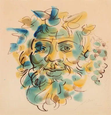 Hans Erni — Bachus, 1962