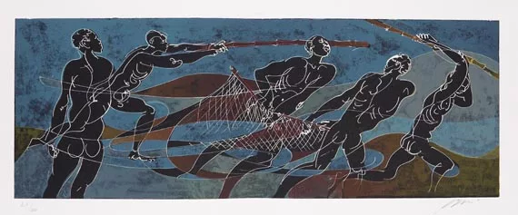 Hans Erni — Afrika, 1 Kassette (mit 2 Bdn.), 1966.