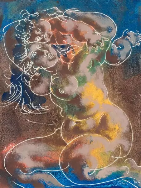 ERNI, HANS — Mother and Child. 1965. — Koller Auktionen