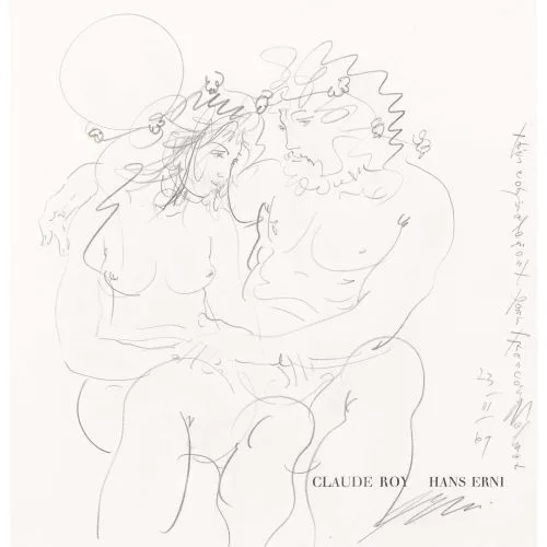 Hans Erni — Bacchus und seine Braut.