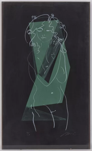 Hans Erni — Nu féminin,