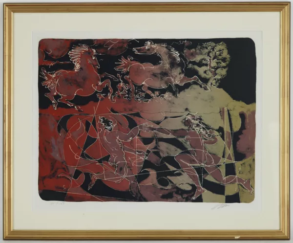 Hans Erni — Hans Erni (1909), \Feuersbrust, 1972\