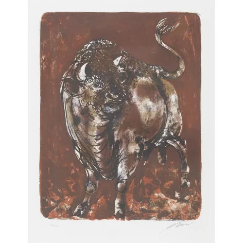 Hans Erni — Stier.
