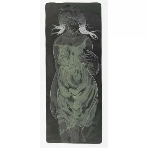 Hans Erni — Stehendes Mädchen.