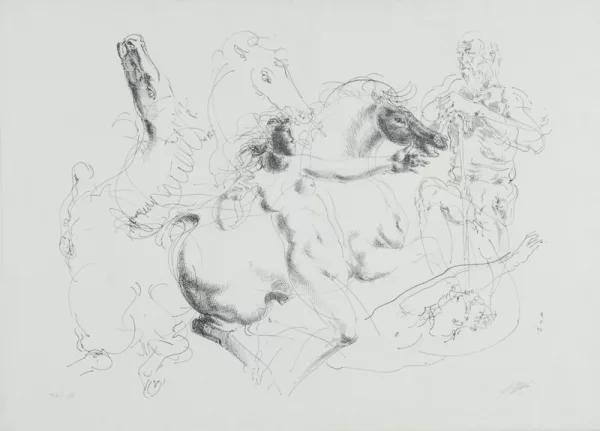 Hans Erni — Besinnung, 1969