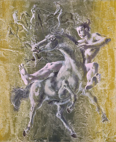 Hans Erni — Reiter, 1976