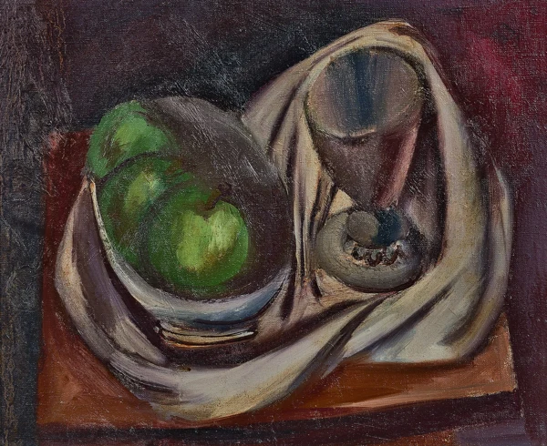 Hans Erni — Becher mit drei Äpfeln, 1932