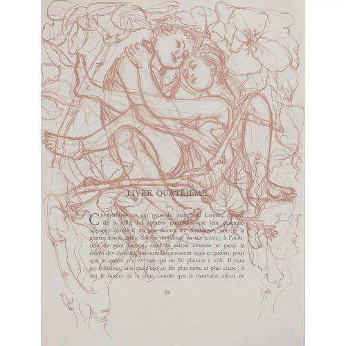 Hans Erni — "Daphnis et Chloé".