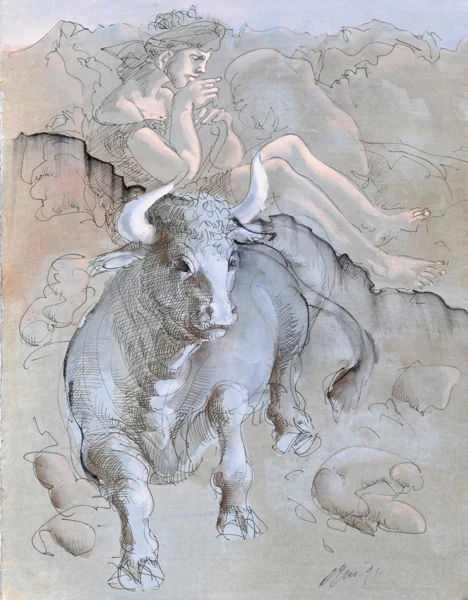 Hans Erni — Europa, 1991