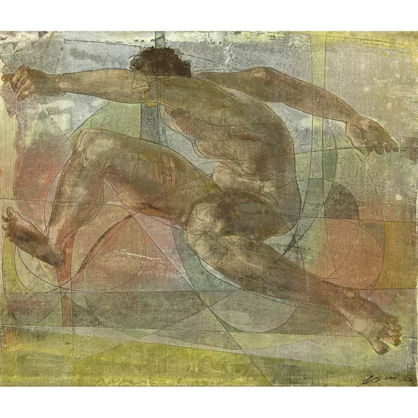 Hans Erni — Hürdenläufer - Hurdle Runner — Galerie Kornfeld