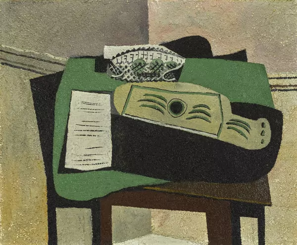 Hans Erni — Stillleben mit Gitarre, 1932