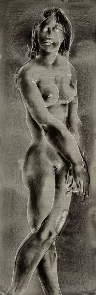 Stehender Akt