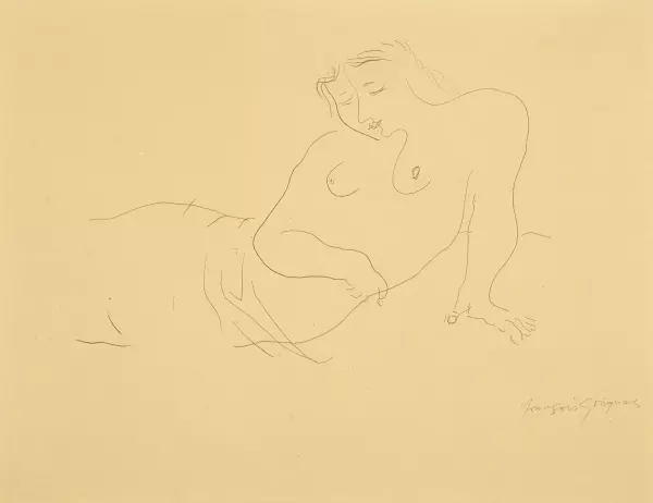 Femme nue allongée