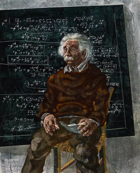 Portrait Albert Einstein