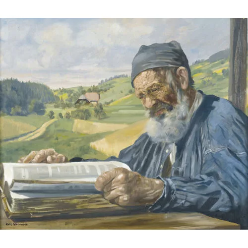 Hans Gartmeier — Bauer am Lesen.