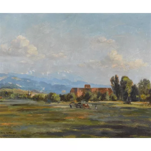 Hans Gartmeier — Bauern bei der Feldarbeit.